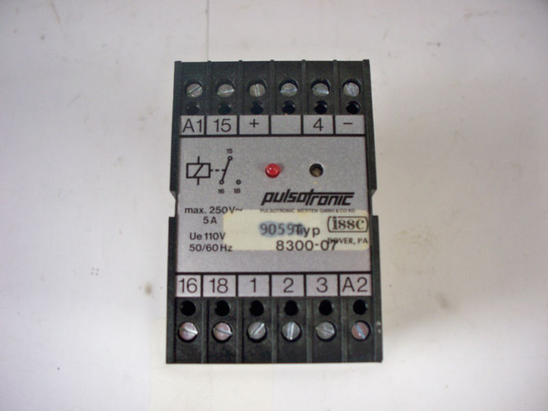 ISSC 8300-07 Mini Sensor Amplifier 5-110V Output! NEW !