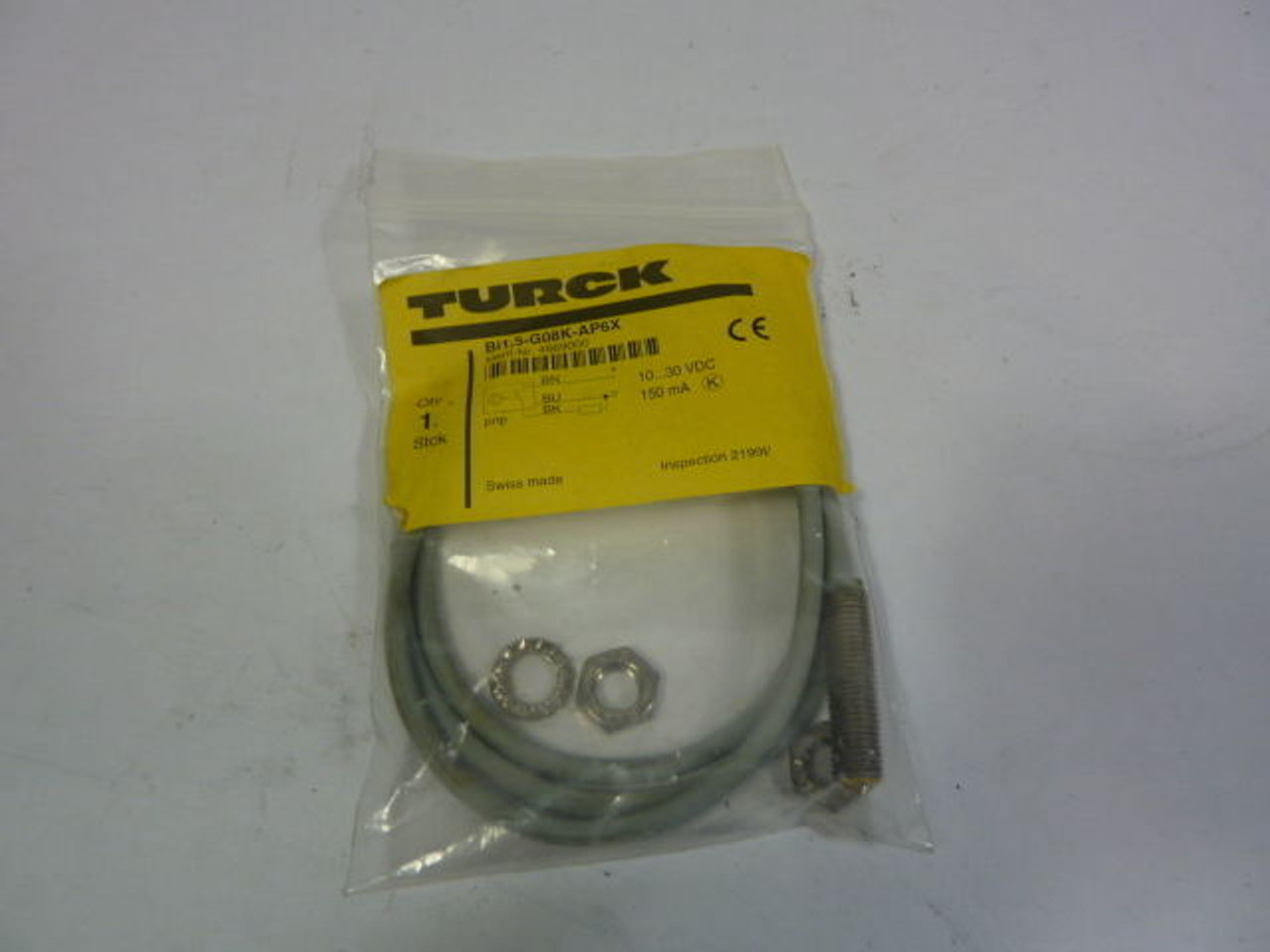 Turck BI1.5-G08K-AP6X Proximity Switch ! NWB !
