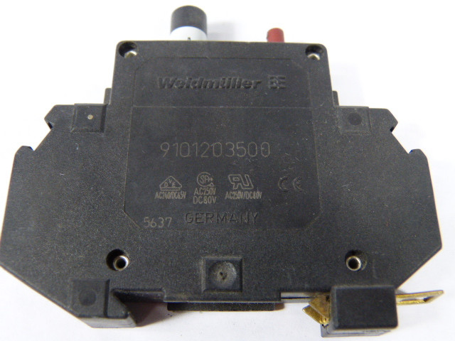 Weidmuller 9101203500 Circuit Breaker 1amp USED