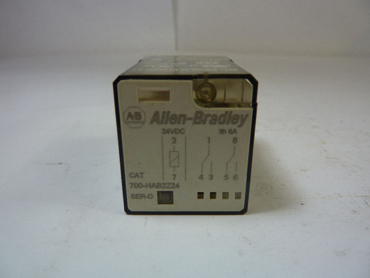Allen-Bradley 700-HAB2Z24 Relay 6 Amp 24VDC USED