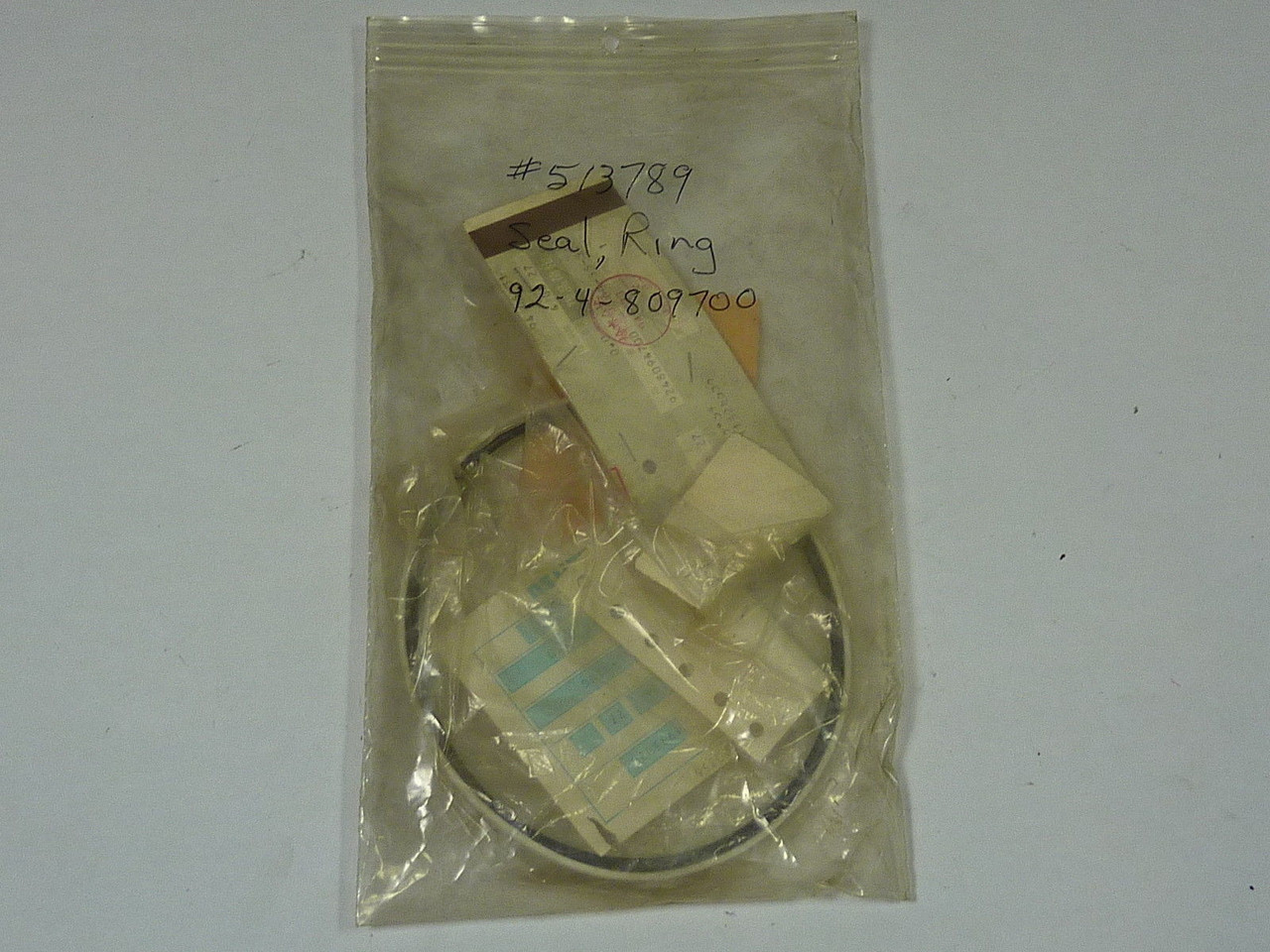 General 92-4-809700 Seal Ring for 1200 T Press Overload Protector ! NEW !
