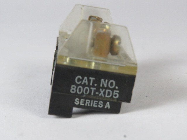 Allen-Bradley 800T-XD5 Mini Contact Block 1NO 600VAC Series A USED