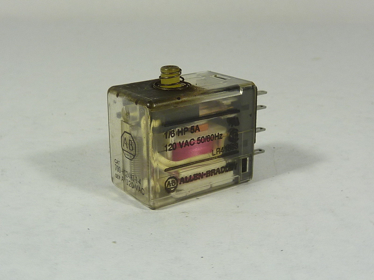 Allen-Bradley 700-HC24A1-1-4 Relay 14 Pin 5A 120VAC USED