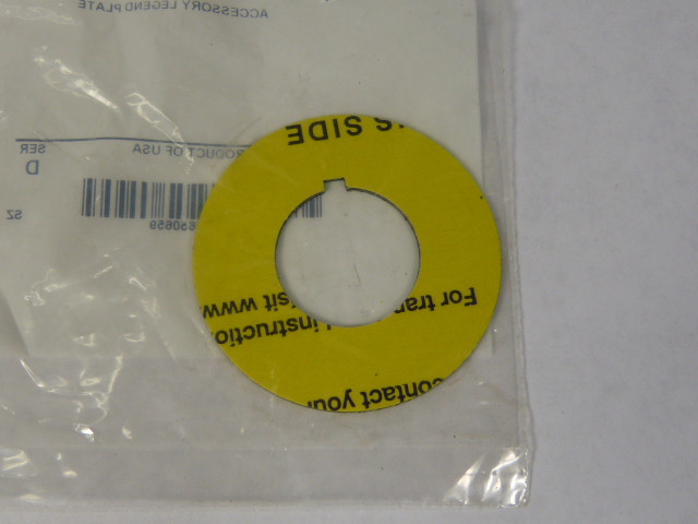 Allen-Bradley 800H-W690 800H Legend Plate Blank Series D NWB