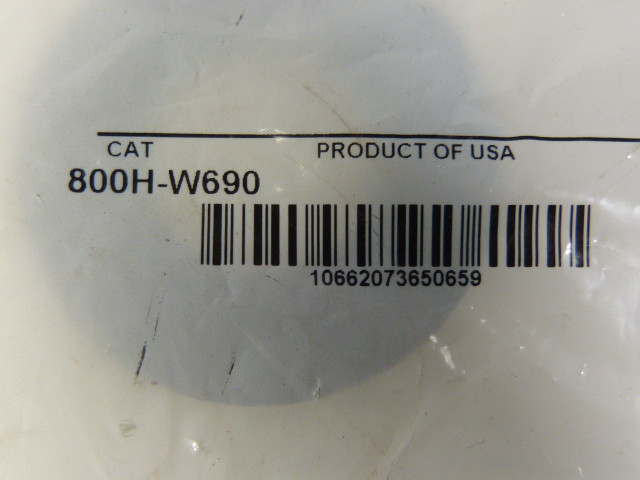 Allen-Bradley 800H-W690 800H Legend Plate Blank Series D NWB