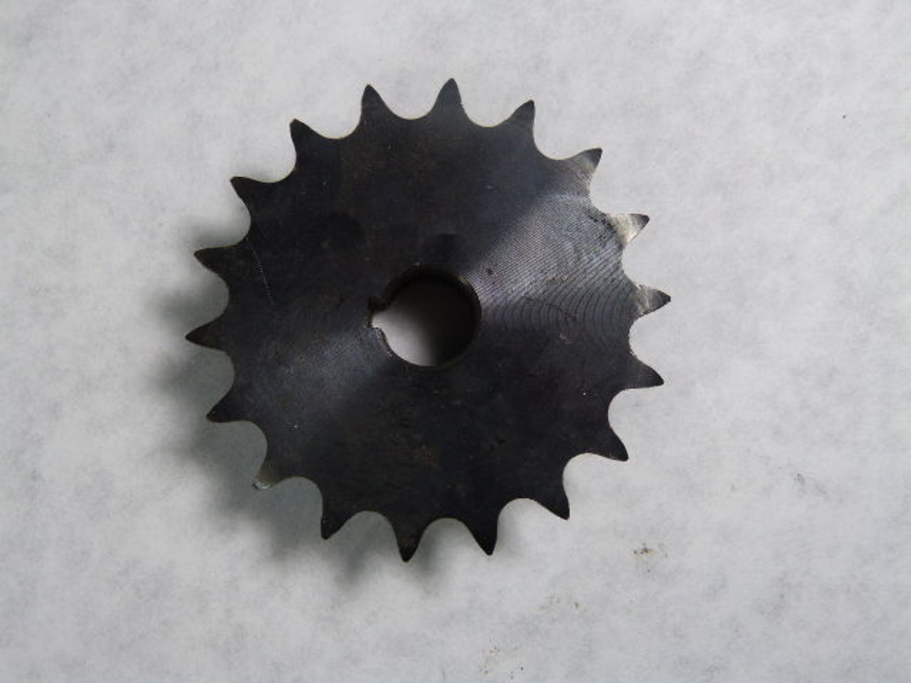 Tsubaki 41B18F-5/8 Single Strand Sprocket 5/8" Bore 18T 41 Chain 1/2" Pitch USED
