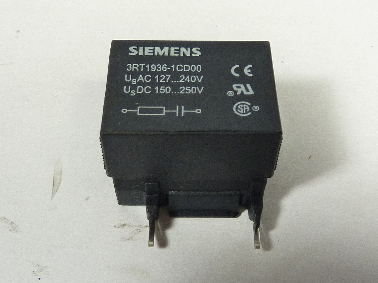Siemens 3RT1936-1CD00 Varistor 127-240VAC 150-250VDC USED