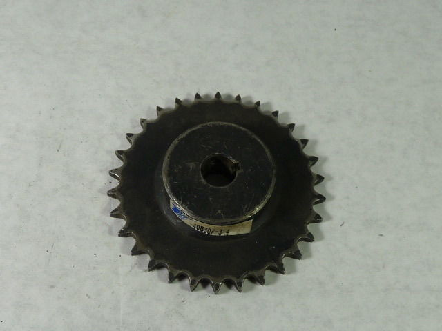 Tsubaki 40B30F-3/4 Roller Chain Sprocket 3/4" Bore 30T 40 Chain 1/2" Pitch USED