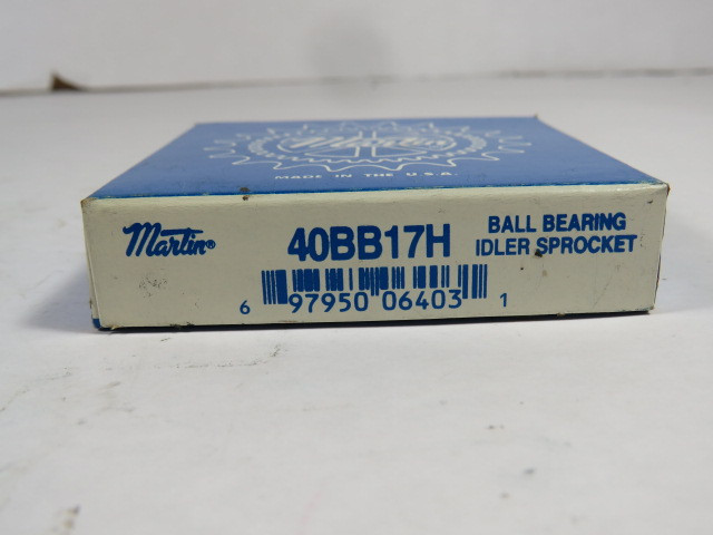 Martin 40BB17H Ball Bearing Idler Sprocket ! NEW !
