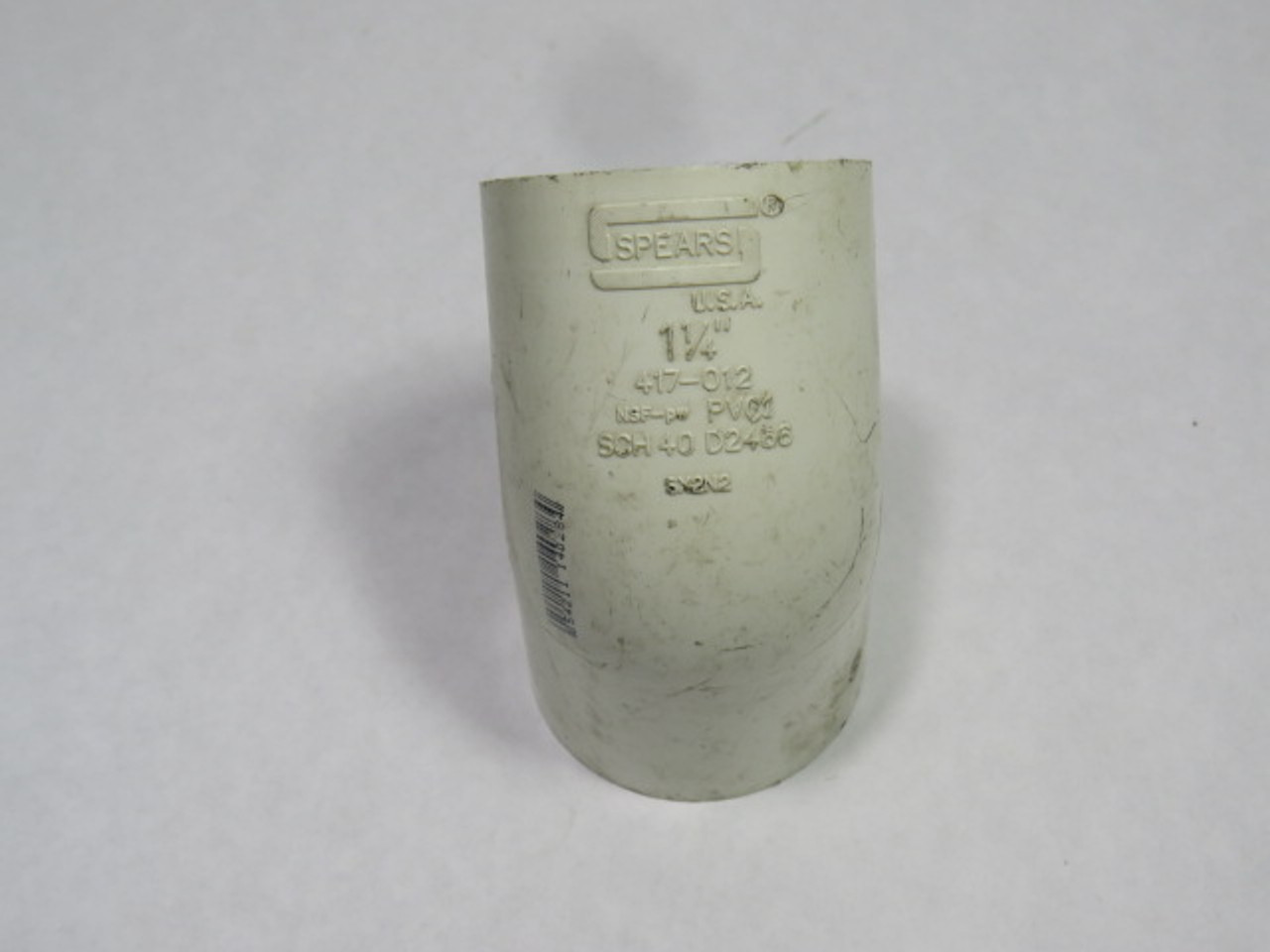 Spears 417-012 45 Degree PVC Elbow 1-1/4" USED