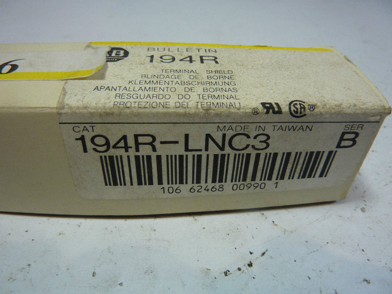 Allen-Bradley 194R-LNC3 Terminal Shield ! NEW !