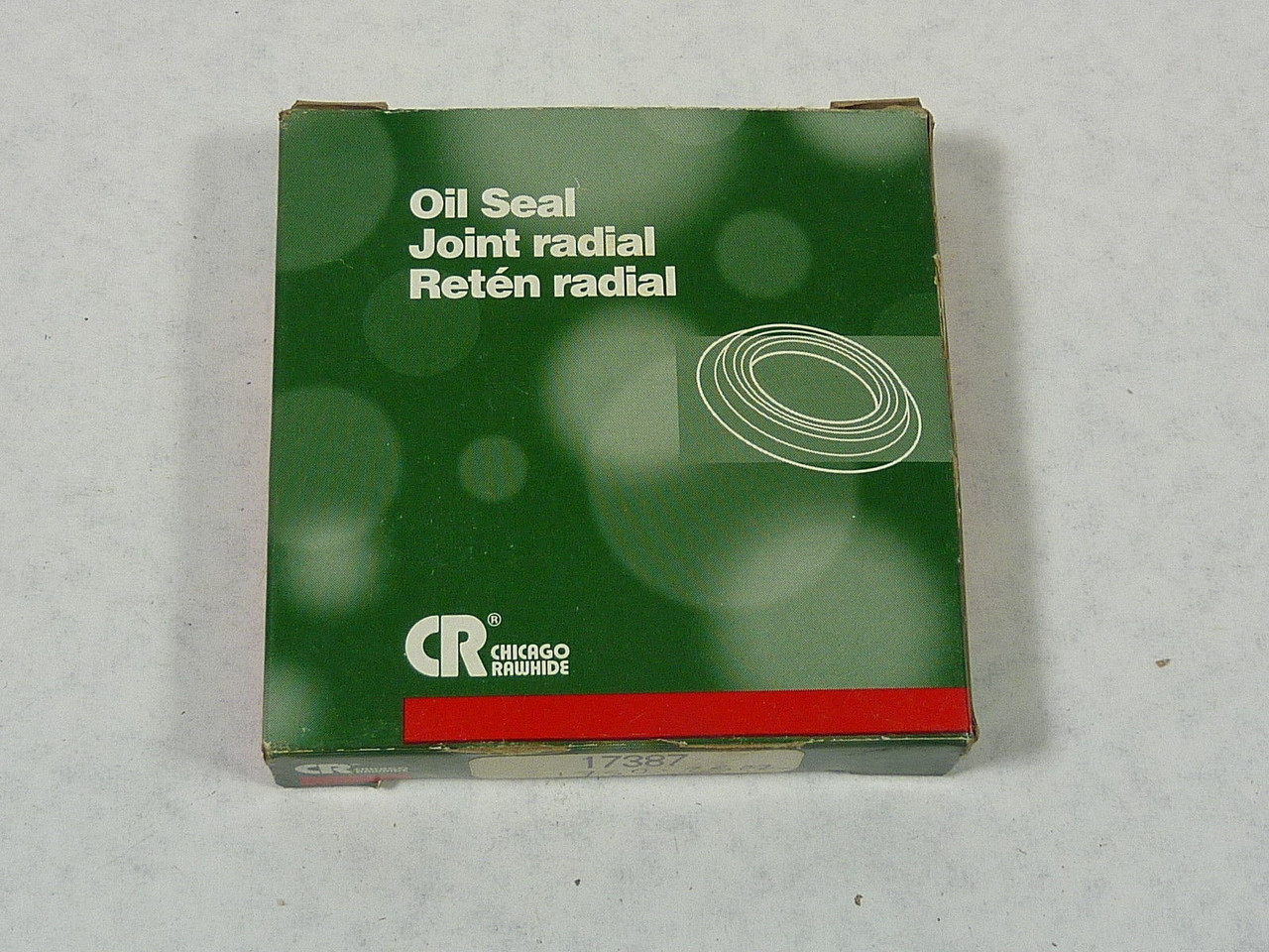 Chicago Rawhide 17387 Oil Seal 2.502" OD 1.75" ID 0.313" W BOX WEAR NEW