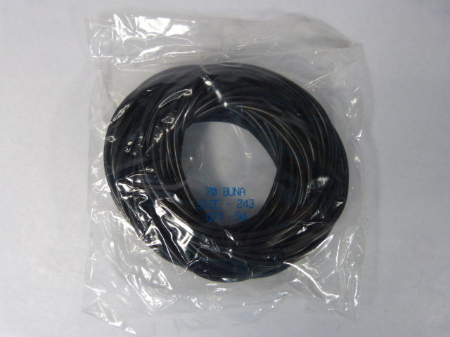 Generic 243 Nitrile O-Ring Size 243 Bag of 50 ! NEW !