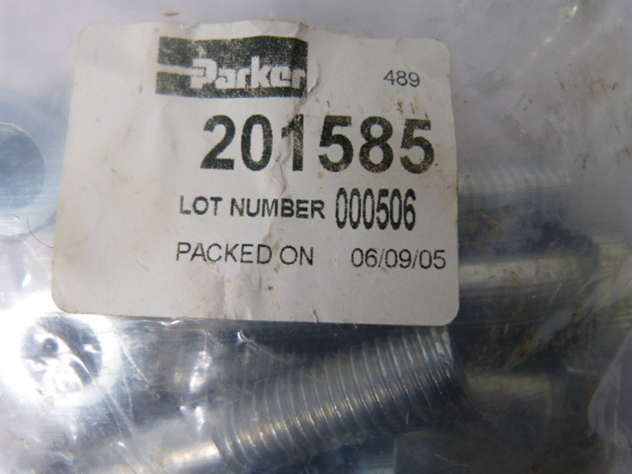 Parker 201585 Bolt Package 5/8"-11 Thread 4-Pk NWB