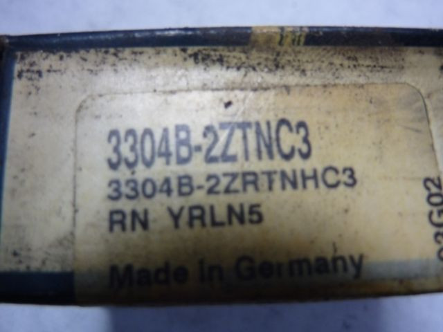 RHP 3304B-2ZTNC3 Double Row Angular Contact Bearing 52mmOD 20mmID 22.2mmW NEW