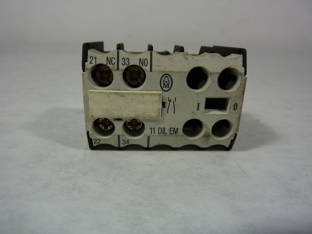Moeller 11DILEM Miniature Auxiliary Contact Block 500V 10A USED