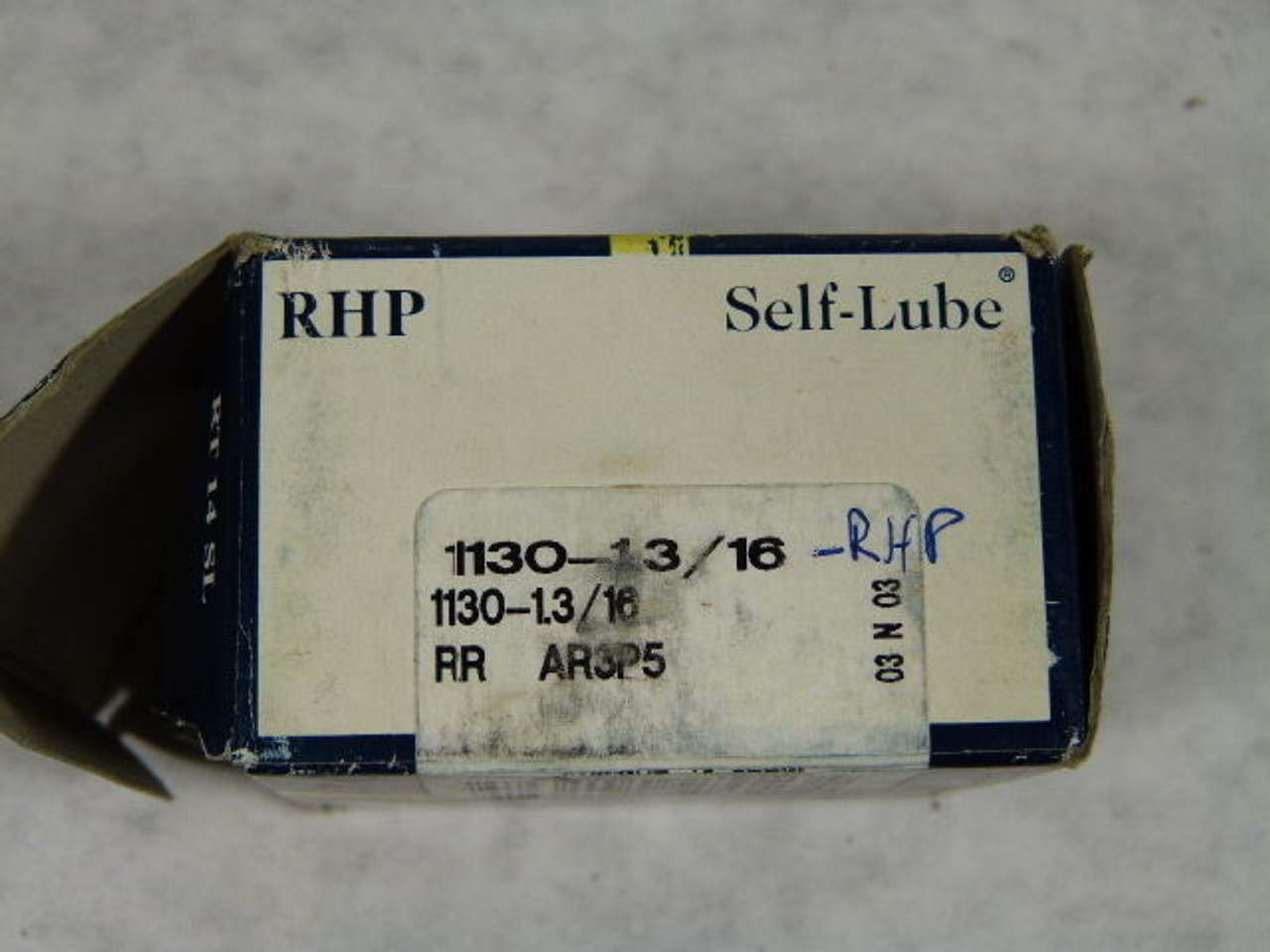 RHP 1130-1.3/16 Self Lubricating Bearing Insert 62x38.10x16mm ! NEW !