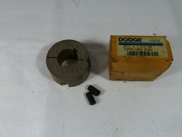 Dodge 119116 Taper-Lock Bushing 1-1/2" Bore ! NEW !
