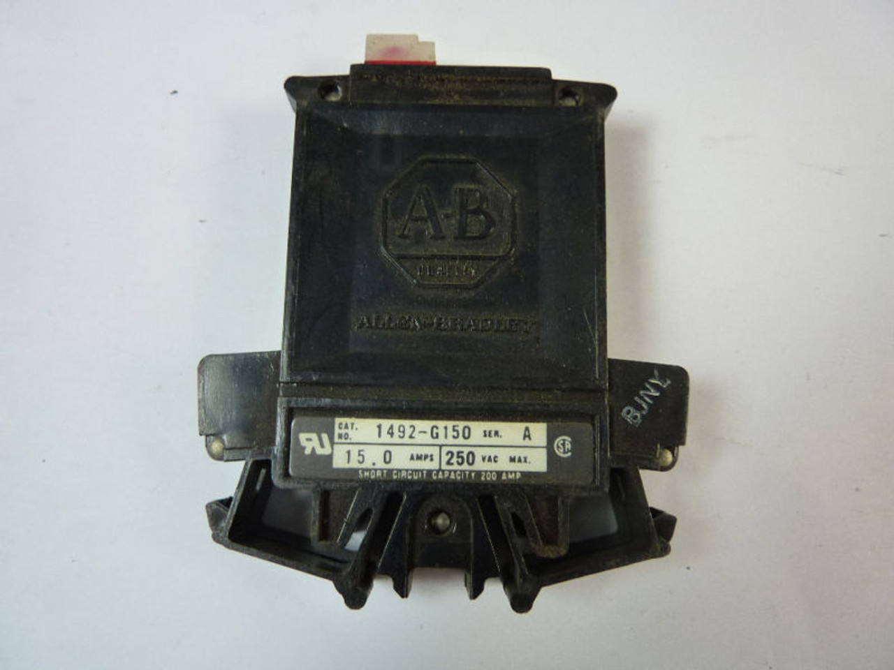 Allen-Bradley 1492-G150 1 Pole Breaker 15 Amp USED
