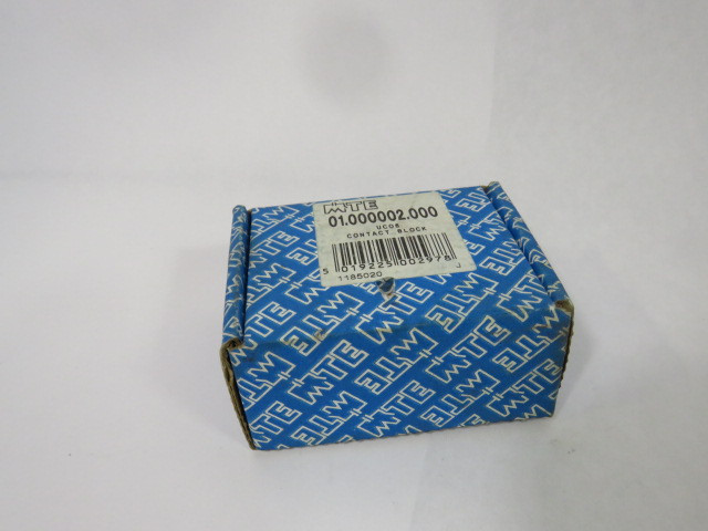 MTE 01.000002.000 UC05 Contact Block 17A 660V 25-60Hz. 3Ph ! NEW !