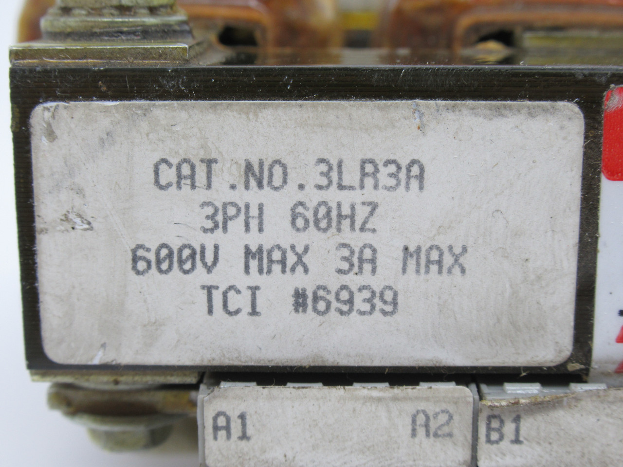 Trans-Coil Inc. 3LR3A Sine Guard 3 Phase Line Reactor 600V 3A 60Hz USED