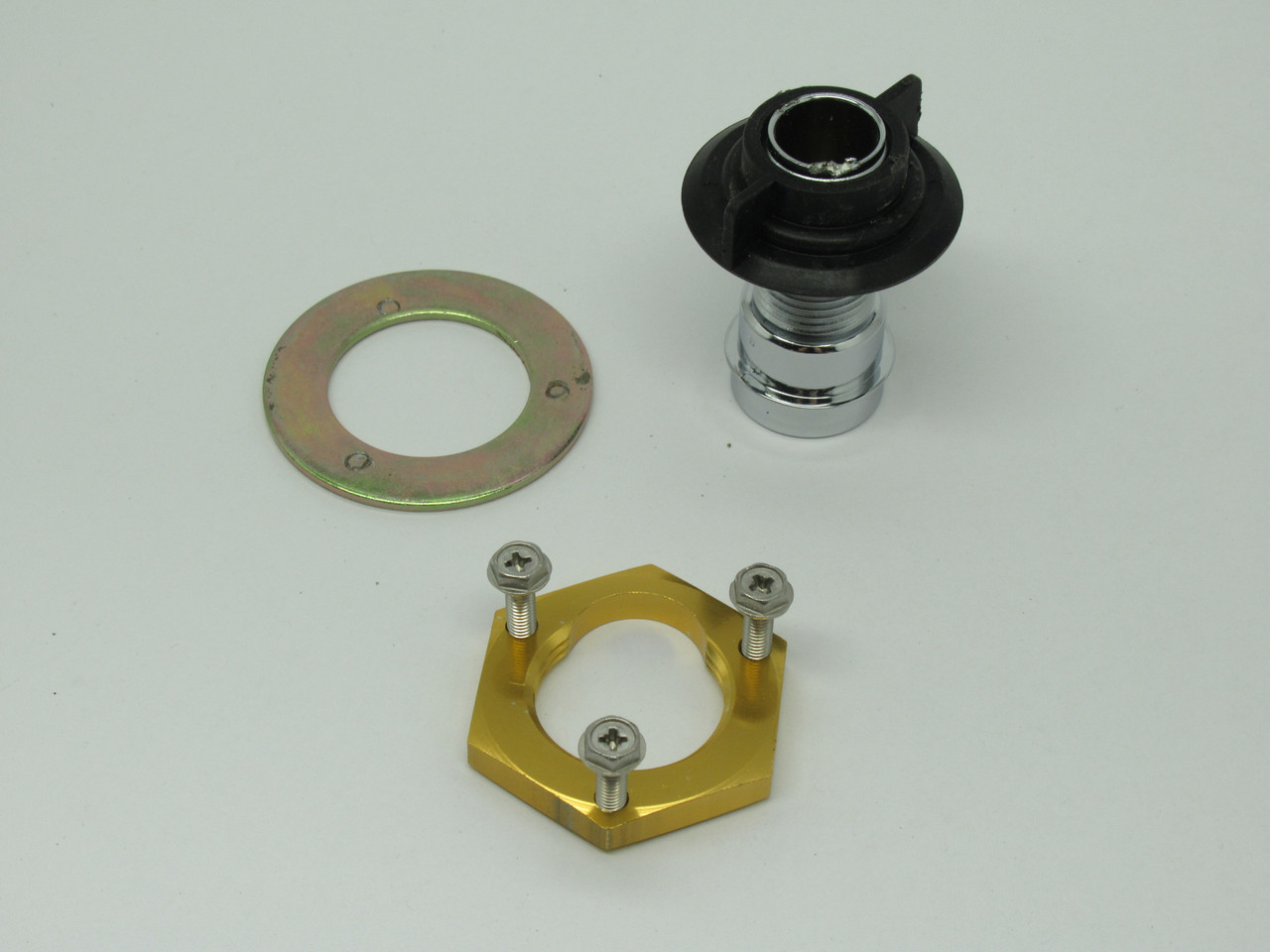 Moen 67454 Chateau Chrome Loop 1 Handle 8" Kitchen Faucet w/ Spray In Deck NEW