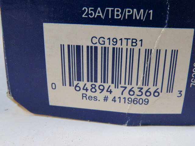 General Electric DecoColor CG191TB1 Transparent Blue Light Bulb 25W ! NEW !
