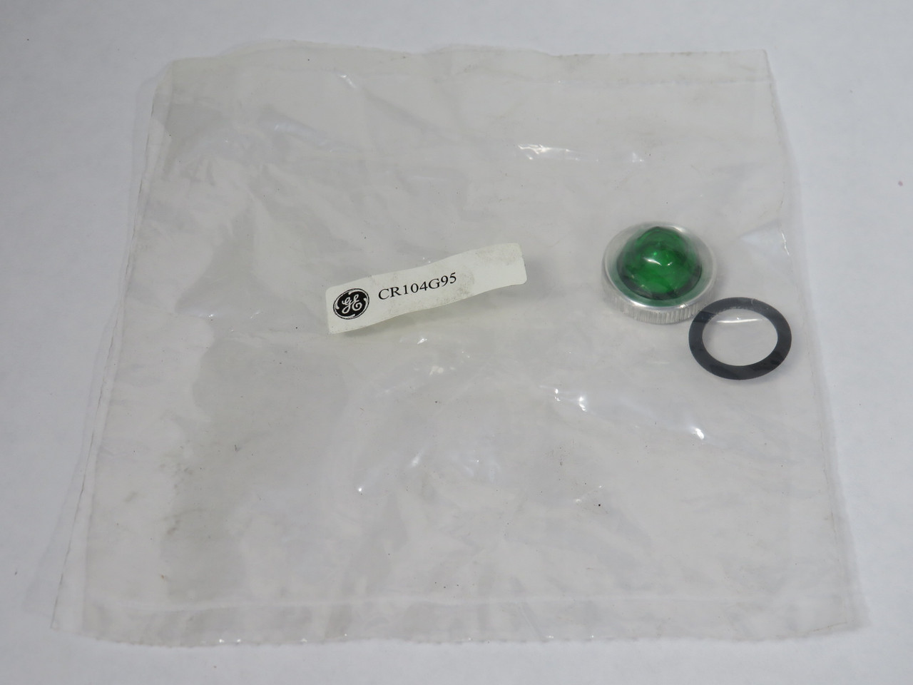 General Electric CR104G95 Domed Lens Cap Green NWB