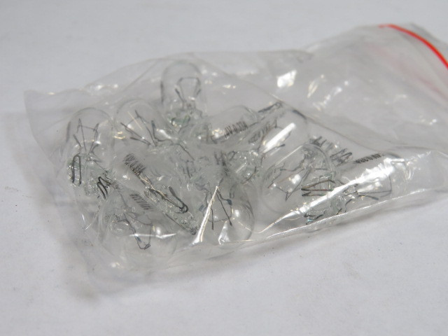 Standard 13208 Miniature Bulb Wedge Base 14V 0.33A 4.62W 10-Pack ! NEW !