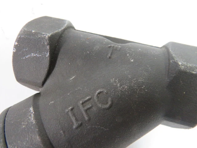 IFC Y300FSB Steel Flanged Y-Strainer 1" Connection 740PSIG 51.02 BAR USED