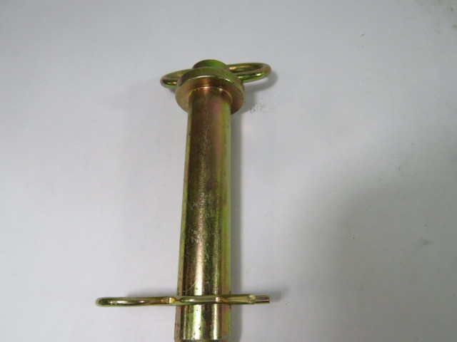 Lawson 90924 1x5-1/2 Lock Hitch Pin Bright Yellow Zinc Finish USED