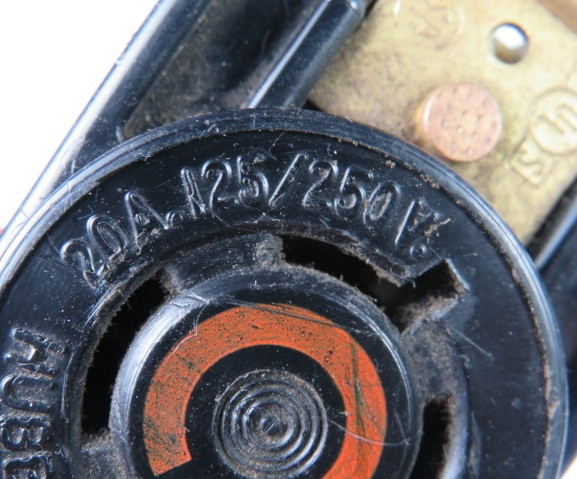 Hubbell HBL2410 Twist Lock Receptacle 20A 125/250V 4W 3-Pole USED