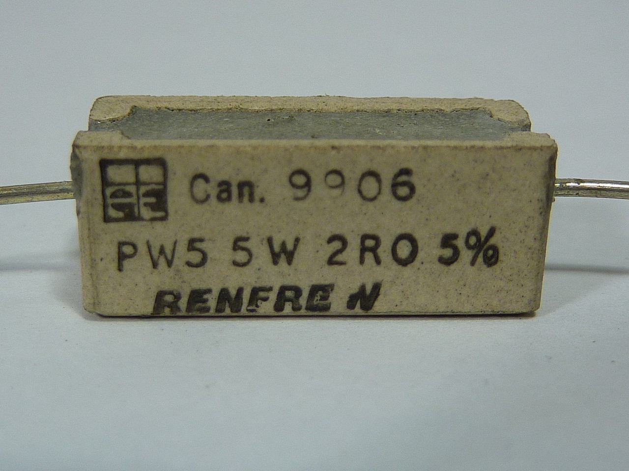 Renfrew Electric PW5 5W 2R0 Resister USED