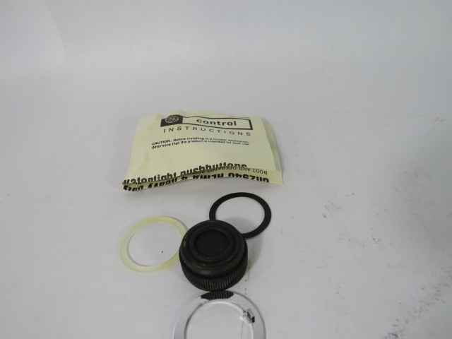 General Electric CR2940U200FB Black Push Button Watertight Cap ! NWB!