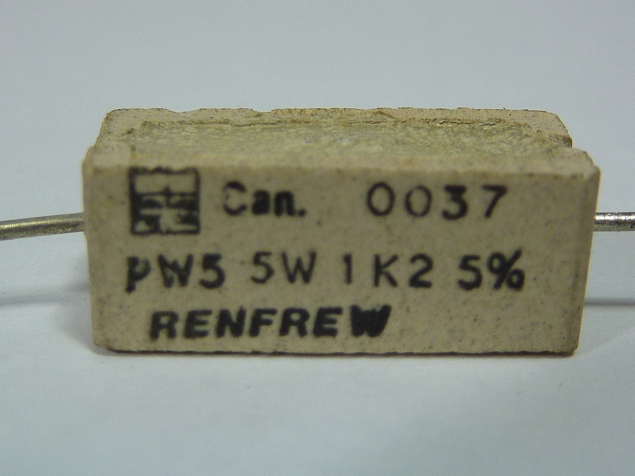 Renfrew Electric PW5 5W 1K2 Resister USED