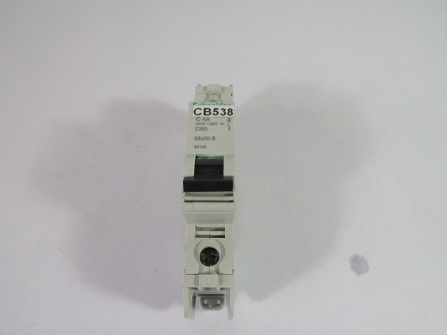 Schneider Electric 60105 Mini Circuit Breaker 120V 1-Pole 4A USED