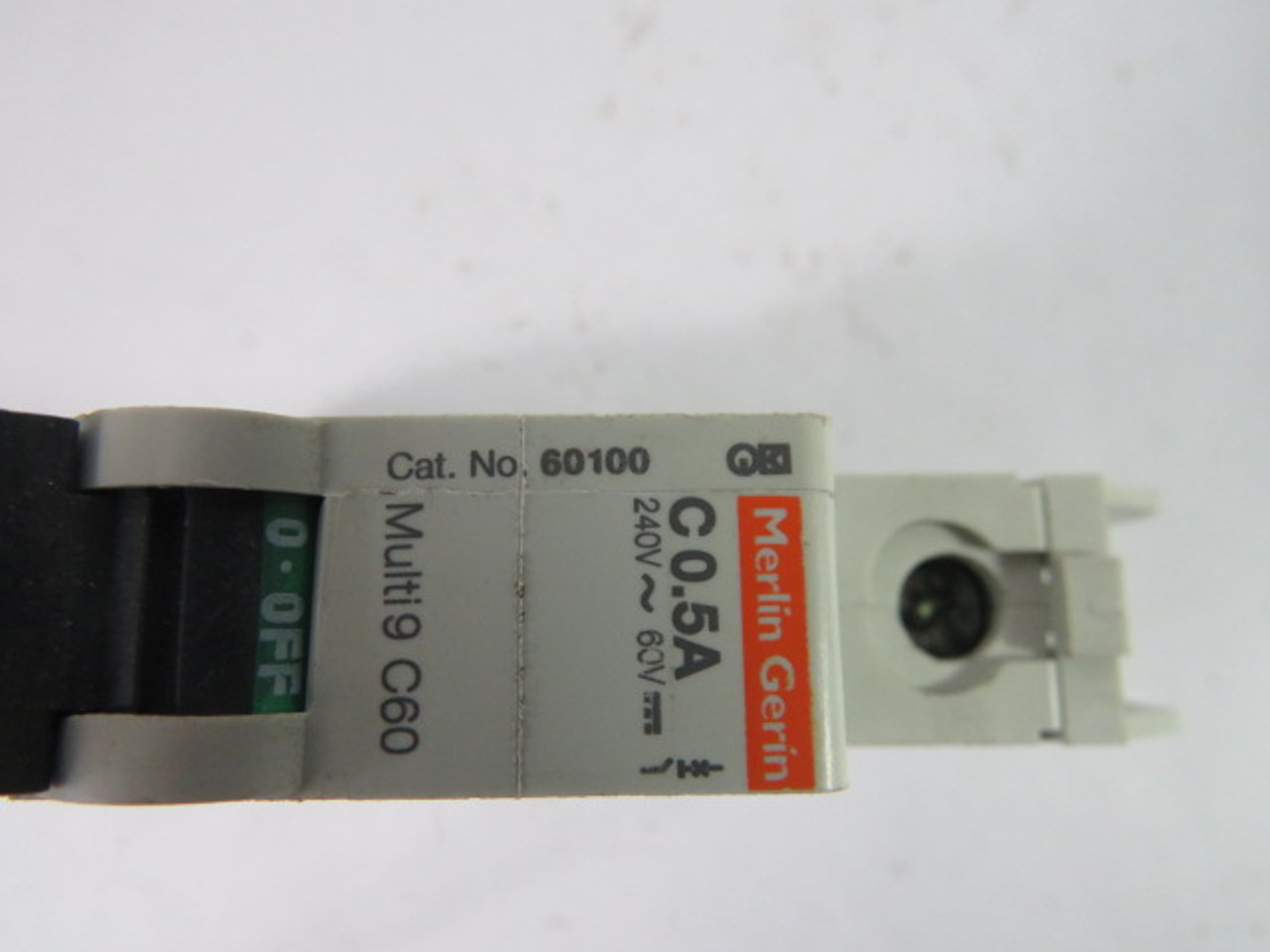 Merlin Gerin 60100 Mini Circuit Breaker 120V 1-Pole 0.5A USED