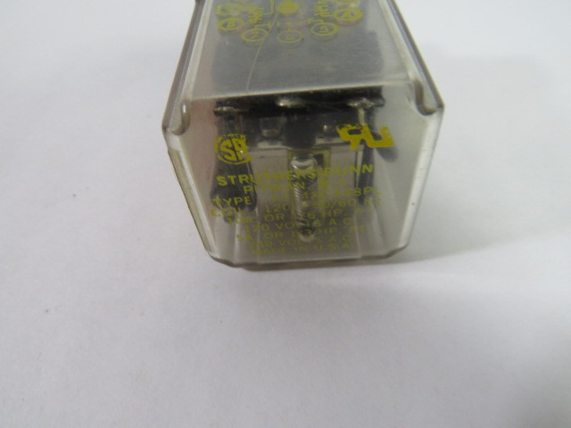 Struthers Dunn A314XCX48PL Relay 120V Coil 10A 240VAC USED