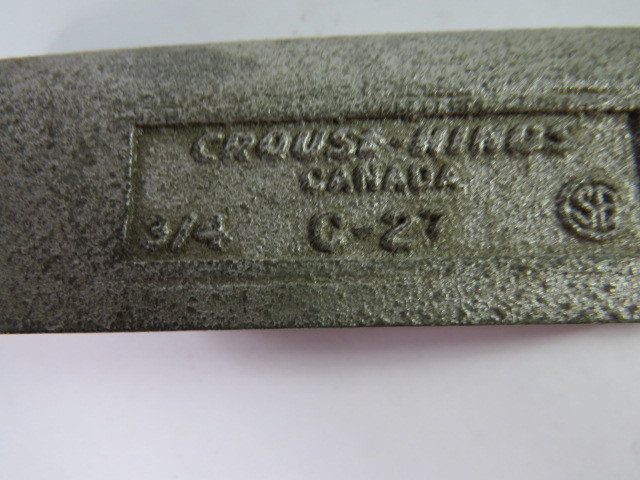 Crouse-Hinds C27 Conduit Body 3/4” w/o Cover USED