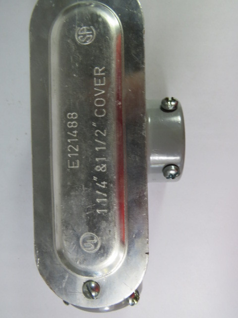 BWF D703-CGV T-Style Conduit Cover 1 1/4"-1 1/2" USED