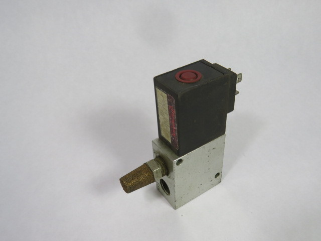 Humphrey 320 3-Way Solenoid Valve 28V 50/60Hz 125PSI 1/4" NPT USED