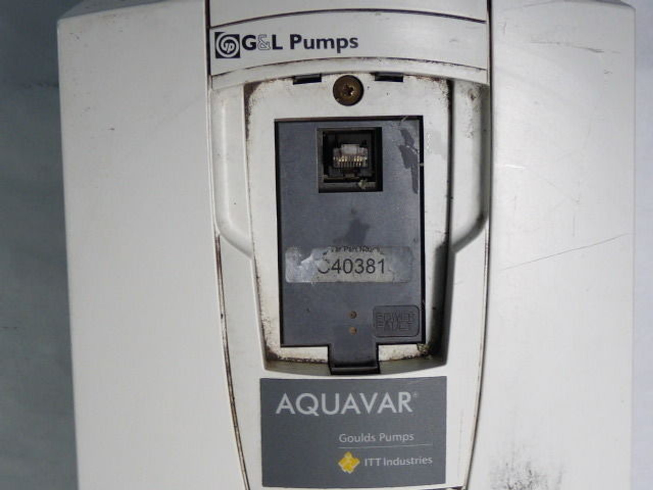 Goulds ACS550-U1-038-4 Aquavar CPC Drive Nema1 25Hp 460V 3Ph USED