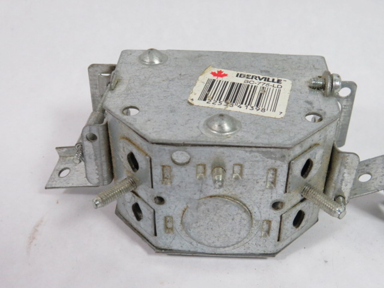 Iberville BC-775-LD 2 Gang Box 3X2X2-1/4" 10CU" Interior USED