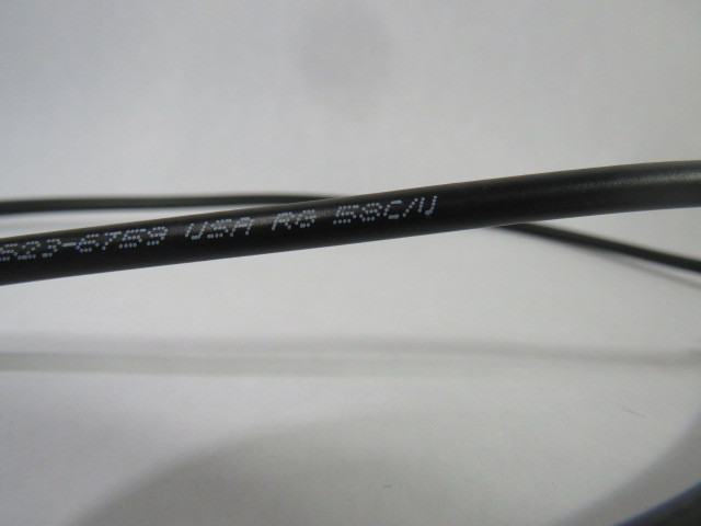 Pasterneck RG58C-U Single Shielded Coax Cable 5GHZ 50 OHMS 3' USED