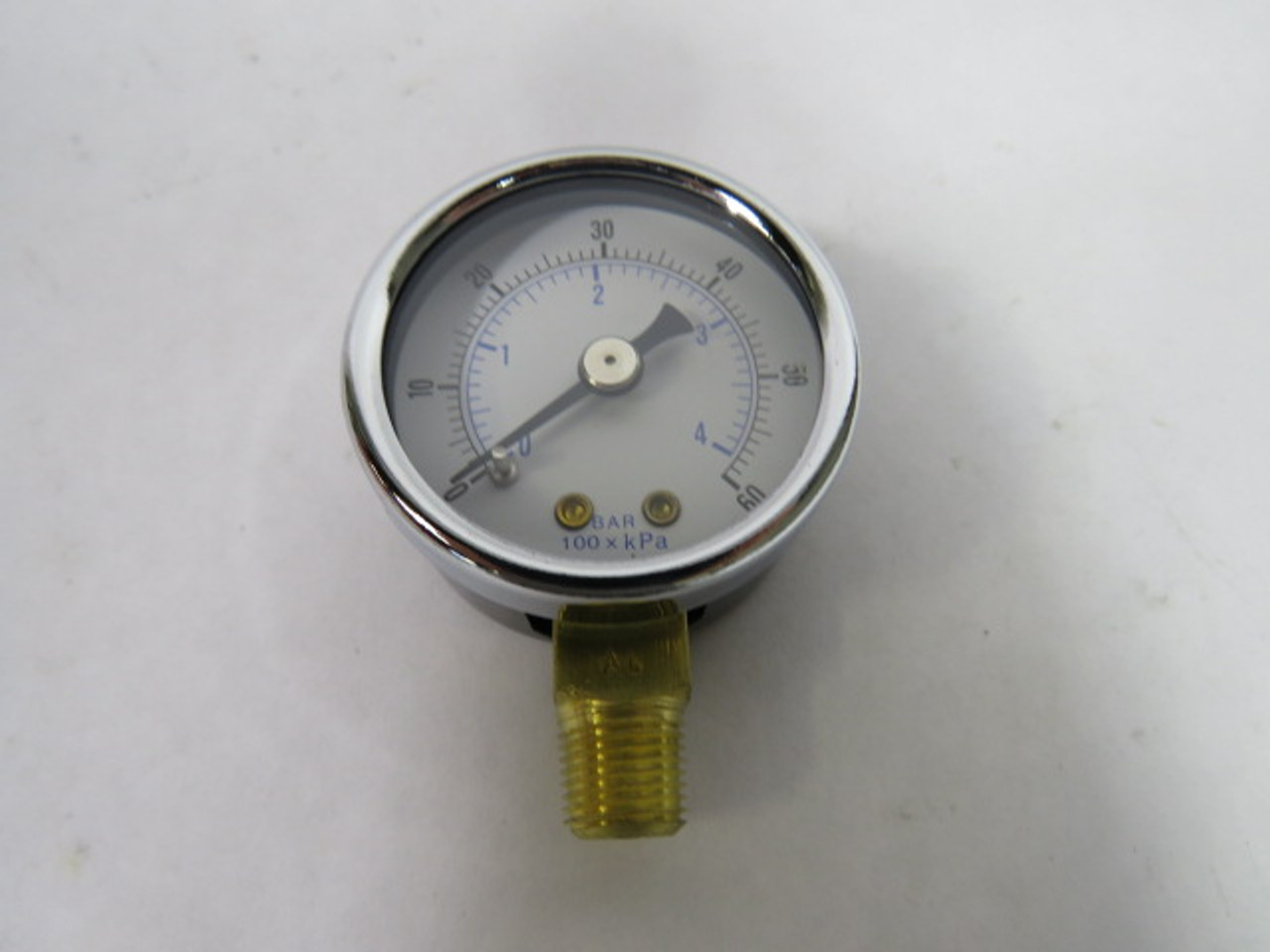 Generic 101D-158D Dry Pressure Gauge 60PSI 4BAR 1-1/2" Diameter 1/8"NPT ! NEW !