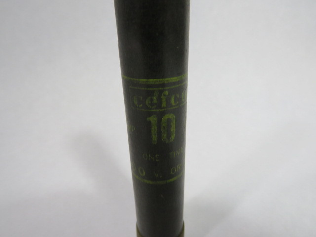 Cefco CRS-10 Time Delay Fuse 10A 600V USED