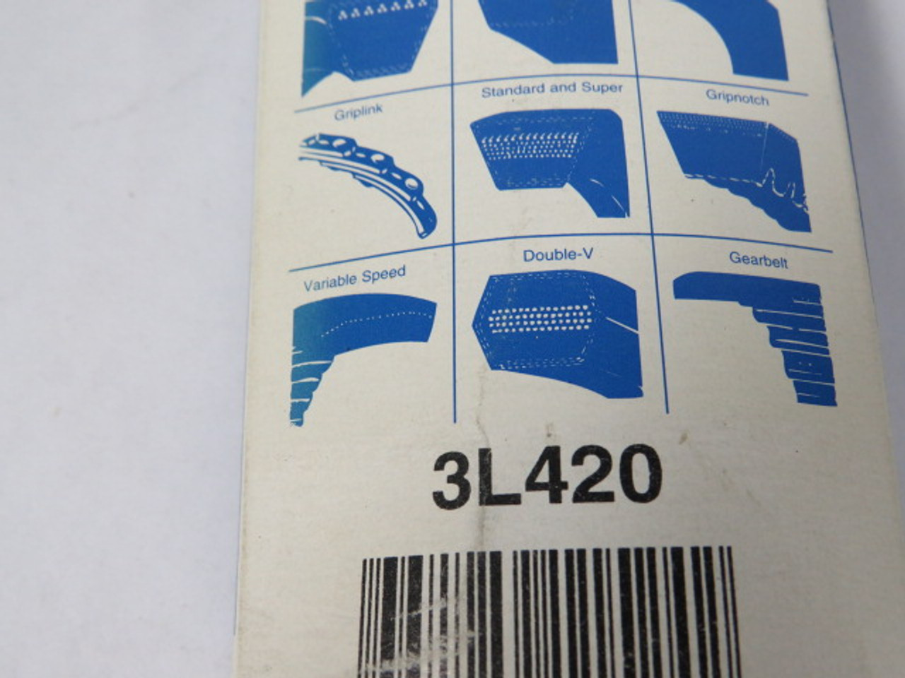 Browning 3L420 V-Belt 42" Long .38" Wide .22" Thick ! NEW !