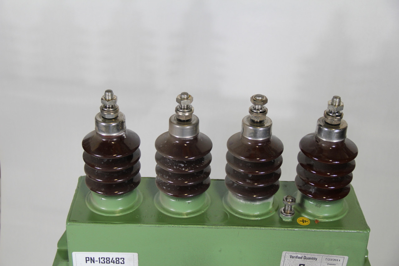 Ducati 115644300 Power Capacitor 300kvar 4160V 42A 60Hz USED
