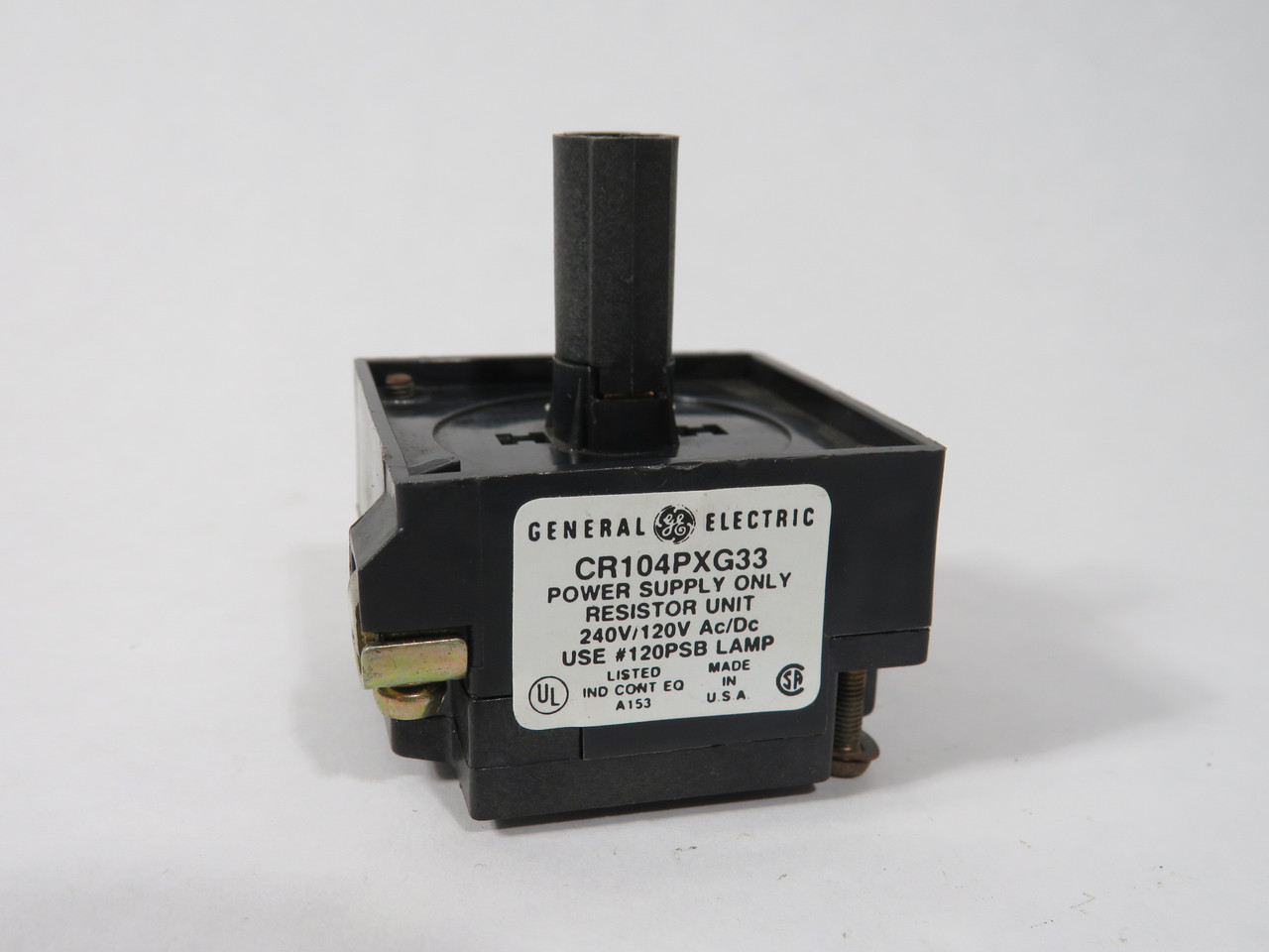 General Electric CR104PXG33 Resistor Unit 240V NO LAMP USED