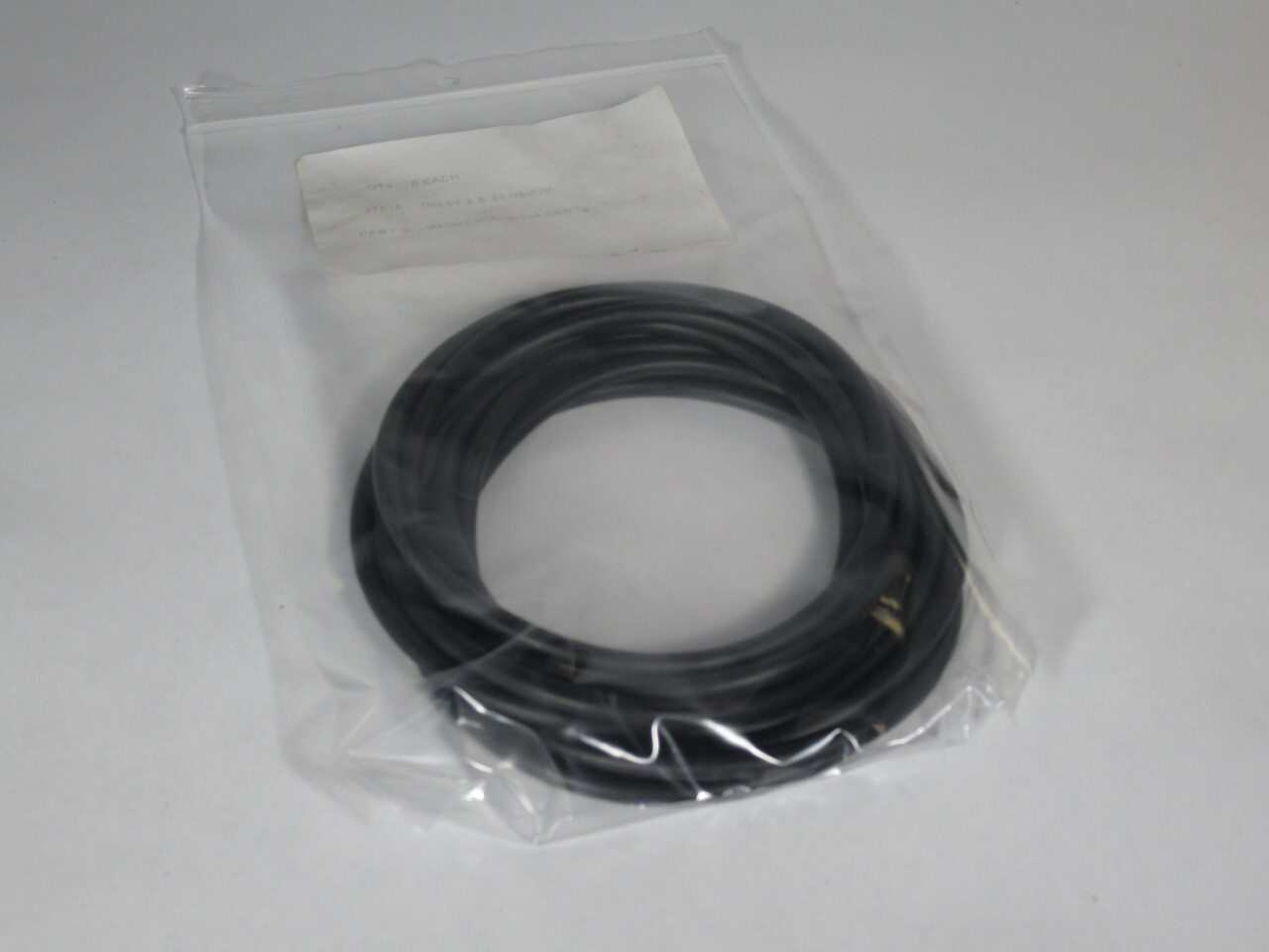 Metric Seals Inc. 2-345-NBR70 Nitrile O-Ring 100.97x5.33mm 8-Pack NWB